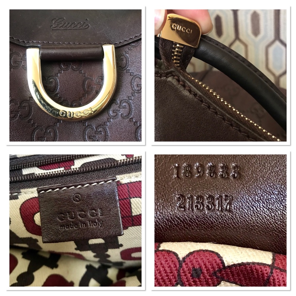 ❌SOLD❌💯% Authentic Gucci Guccissima Hobo - Picture 5 of 7